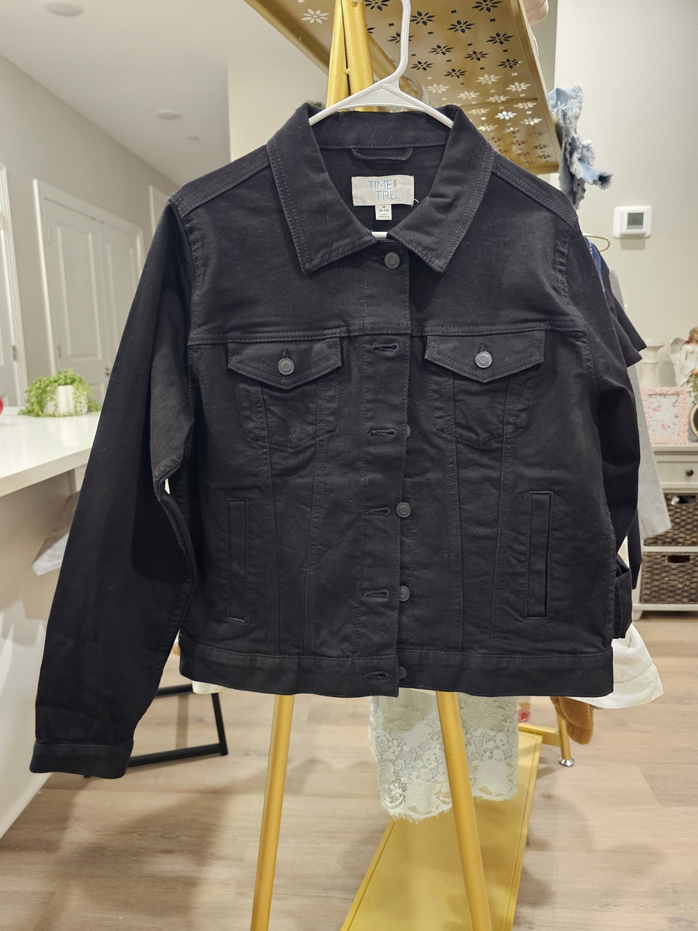 Black Time and Tru Classic Denim Jacket